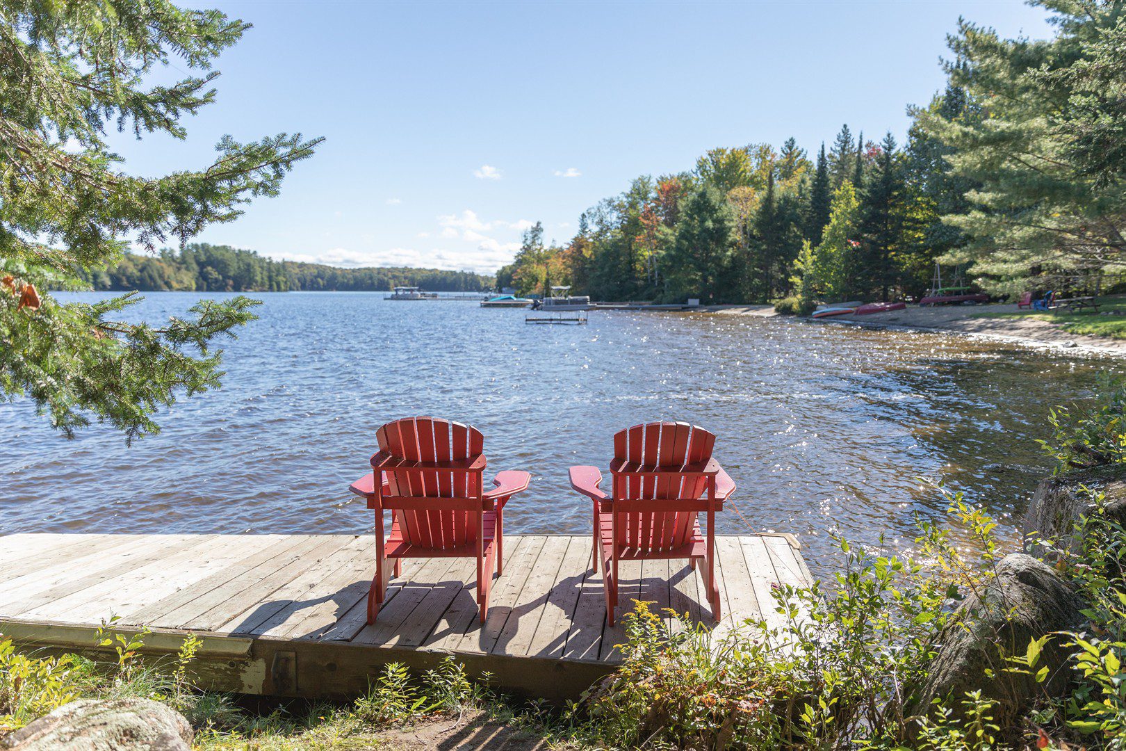 red-chair-on-the-lake