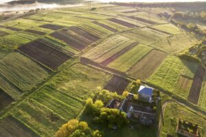 top-view-of-rural-landscape-on-sunny-spring-day